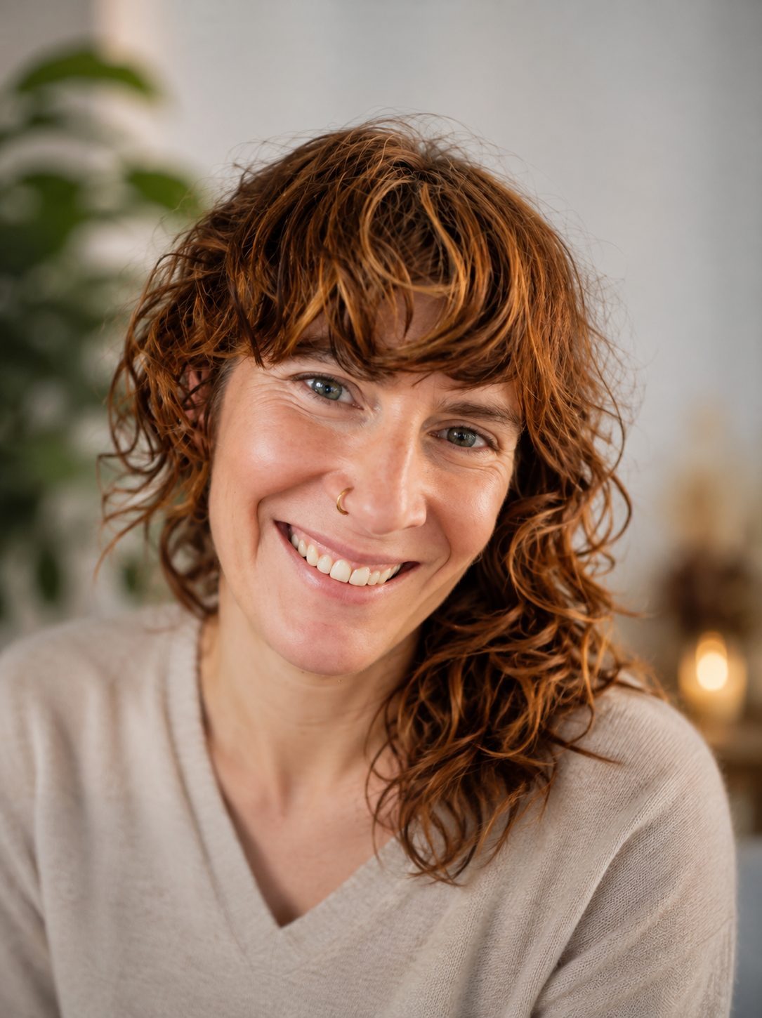 Portrait de Séverine Chasles, praticienne en soins énergétiques à Neuchâtel